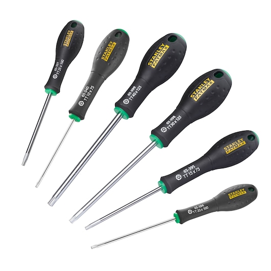 ZESTAW STANLEY® FatMax® 6 SZT. TORX Z OTWOREM