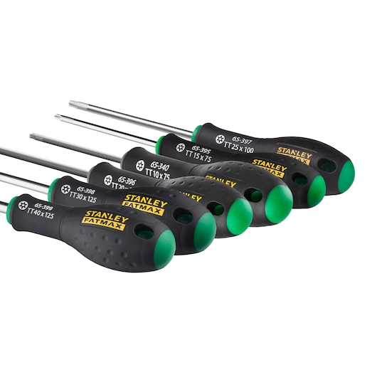 ZESTAW STANLEY® FatMax® 6 SZT. TORX Z OTWOREM