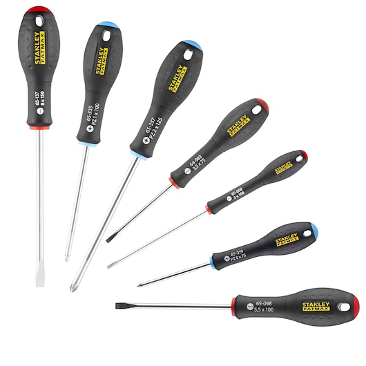 ZESTAW STANLEY® FatMax® 7 SZT. PŁ, PZ