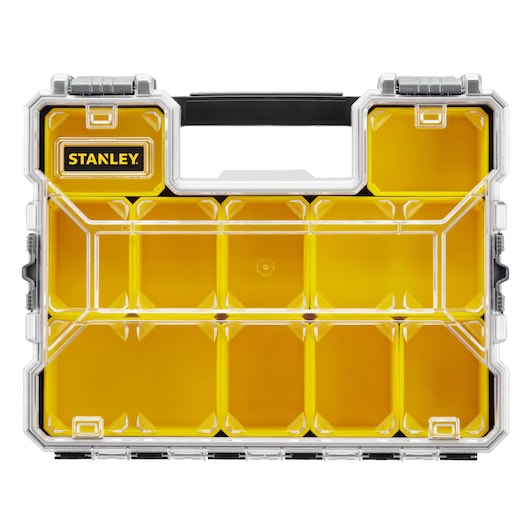 STANLEY® FATMAX® Pro Shallow Organiser with Plastic Latches  Beauty  Shot