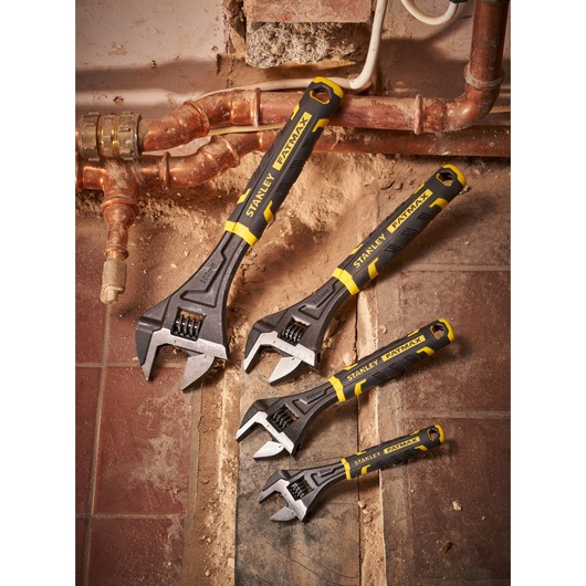 Klucz nastawny STANLEY® FATMAX® z bimateriałową rękojeścią 200mm/8”