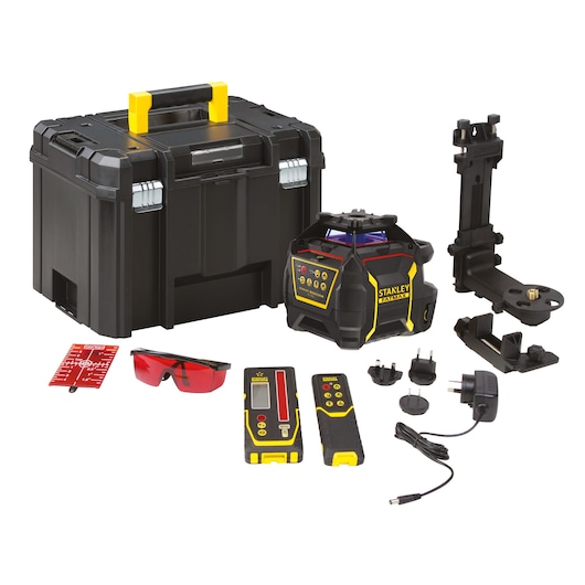 OBROTOWY NIWELATOR LASEROWY STANLEY® FATMAX® X700LR - CZERWONY