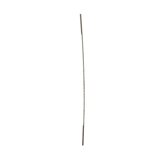 STANLEY STHT0-20129 thin metal coping saw blade, straight angle, photography on white background.