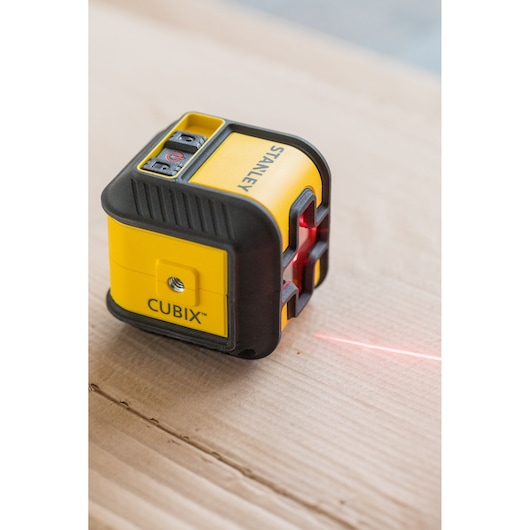 LASER KRZYZOWY STANLEY® CUBIX™ - CZERWONY