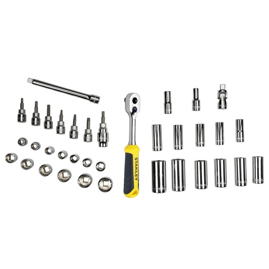 Zestaw nasadek  36cz. 3/8" Transmodule system 36pc 3/8“