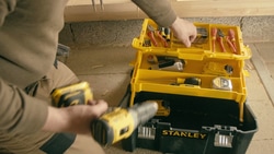 Video 3-poziomowa konsolowa skrzynia narzędziowa STANLEY®